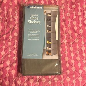 NWT Whittier hanging shoe shelves